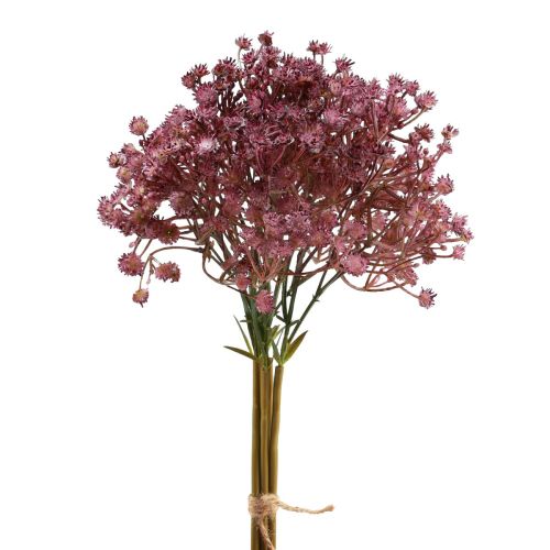 Floristik24 Gypsophila Gypsophila artificial purple 35cm 5 pcs