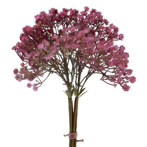 Floristik24 Gypsophila Gypsophila artificial pink 35cm 5 pcs