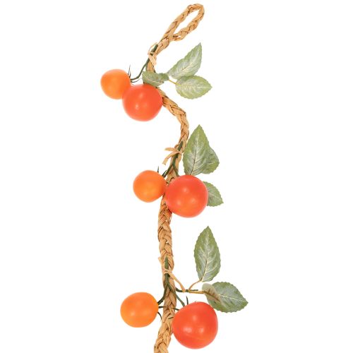 Floristik24 Artificial Tomato Garland, Decorative Vine, Lifelike Living Room Decor, 135cm