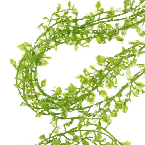 Product Plant garland with berries green L122cm