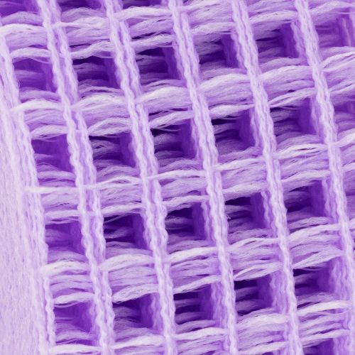 Purple mesh tape, 4.5 cm wide, decorative tape roll for creative crafts, 10 m | Floristik24.ie