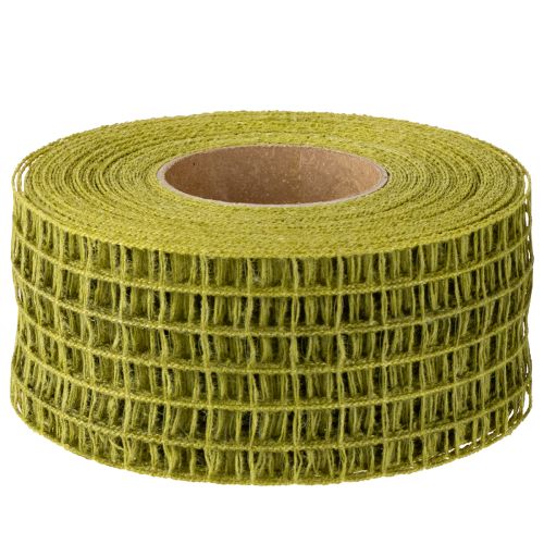 Floristik24 Grid tape 4.5cm x 10m moss green
