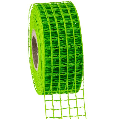Floristik24 Grid tape 4.5cmx10m green