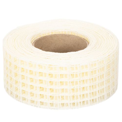Mesh tape, fabric tape 4.5 cm wide for craft projects | Floristik24.ie