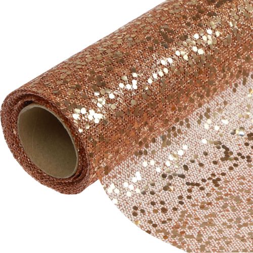 Product Table runner Christmas rose gold table ribbon 48×450cm