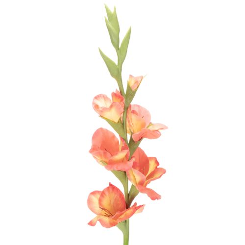 Artificial gladiolus with many blossoms for a bouquet, 88cm