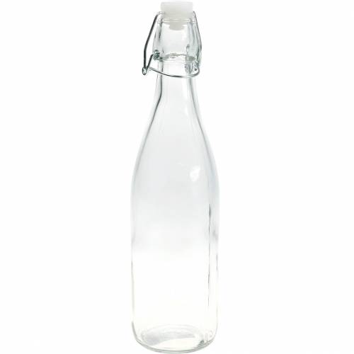 Floristik24 Decorative Bottle Bottle Vase Glass Candle Holder H27cm 2pcs