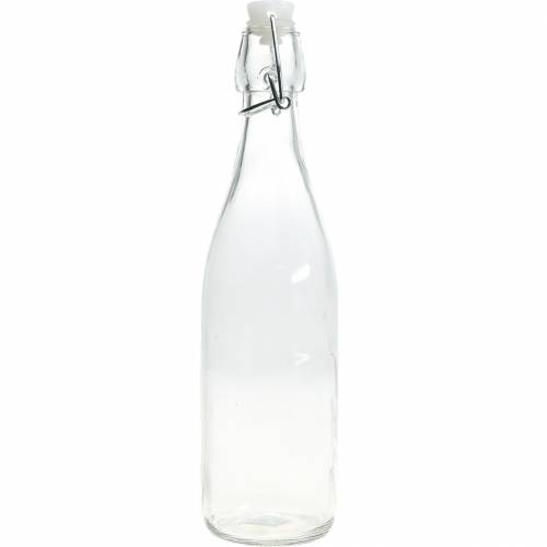 Product Decorative Bottle Bottle Vase Glass Candle Holder H27cm 2pcs