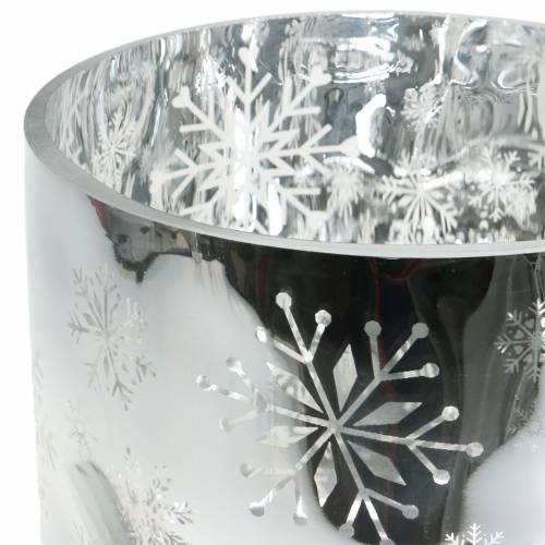 Product Christmas decoration lantern glass metallic Ø20cm H20cm
