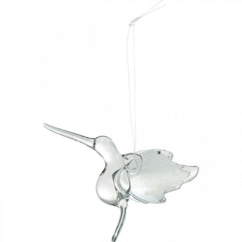 Floristik24 Glass decoration birds of paradise, decoration hummingbird, glass pendant, bird decoration 3pcs