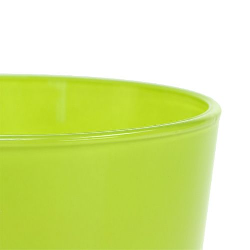 Floristik24 Glass planter light green Ø11.5 H11cm