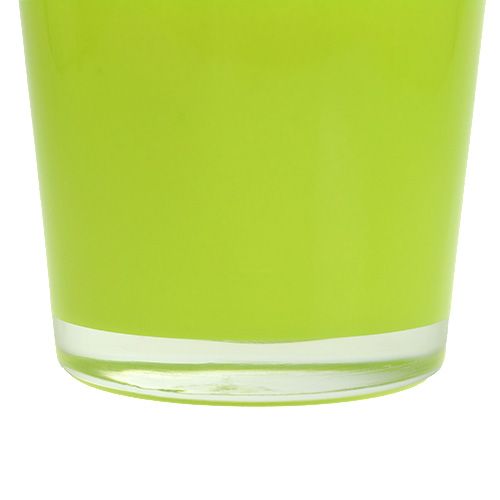 Floristik24 Glass planter light green Ø11.5 H11cm