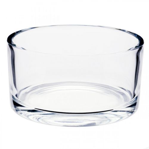 Floristik24 Glass bowl bowl glass clear Ø15cm H8cm
