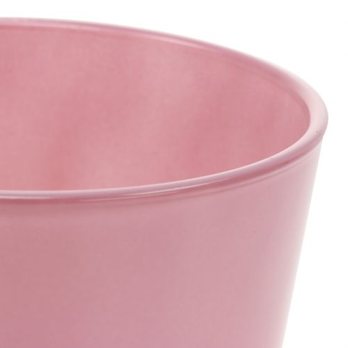 Product Glass pot Ø11.5cm H10.8cm old pink
