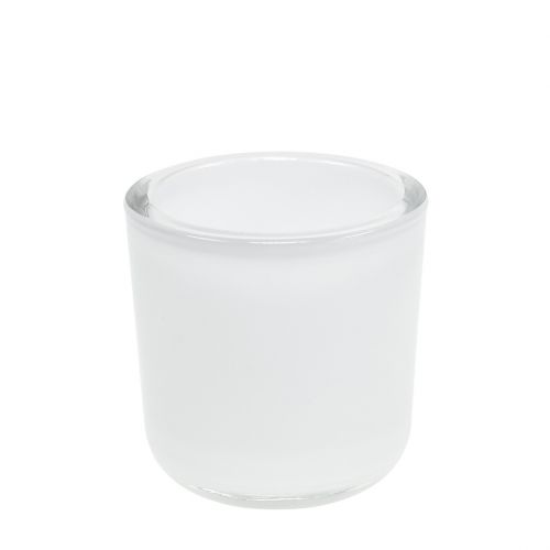 Product Glass pot Ø7.8cm H8cm white