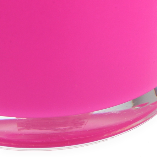 Floristik24 Mini table vase pink Ø10cm H9cm