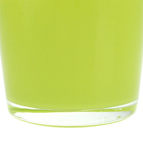 Floristik24 Glass planter green Ø10cm H9cm