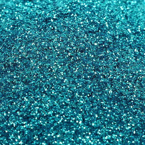 Floristik24 Glitter decoration turquoise 115g
