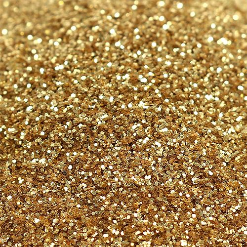 Floristik24 Glitter flicker for handicrafts gold 115g