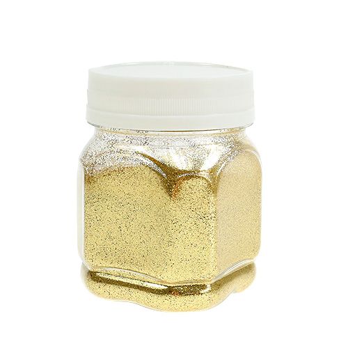 Floristik24 Glitter flicker for handicrafts gold 115g