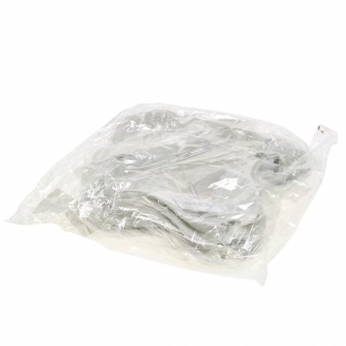 Floristik24 Christmas tree decorations angel wings glitter white 16cm 12pcs