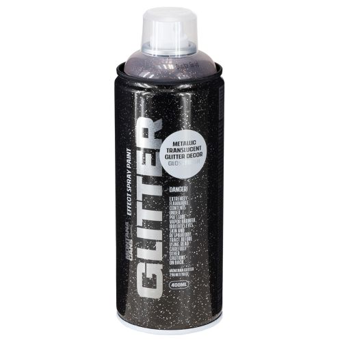Glitter spray, rose gold, gold spray, metallic paint, Montana Cans 400ml