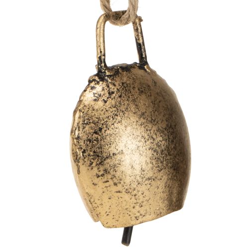 Product Christmas tree ornament, metal bells, vintage design decoration