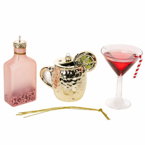 Mini cocktail decorations for
