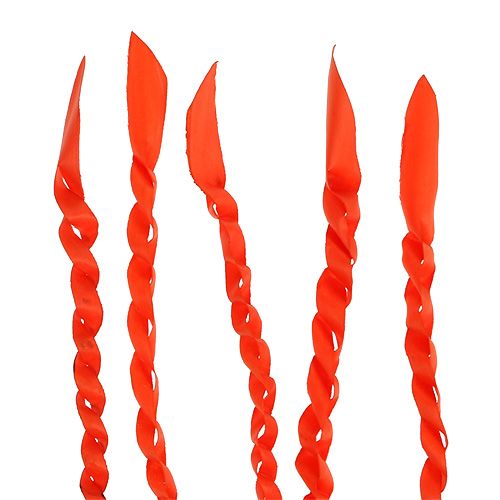 Product Palm Snake Braided Palm Leaves Orange 50-55cm 50pcs
