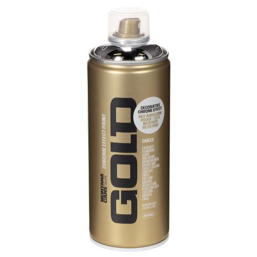 Silver Chrome Effect Decorative Spray for Indoor Use Montana Cans 400ml
