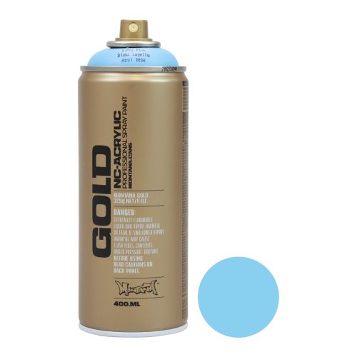Light blue spray paint Montana Gold Baby Blue 400ml
