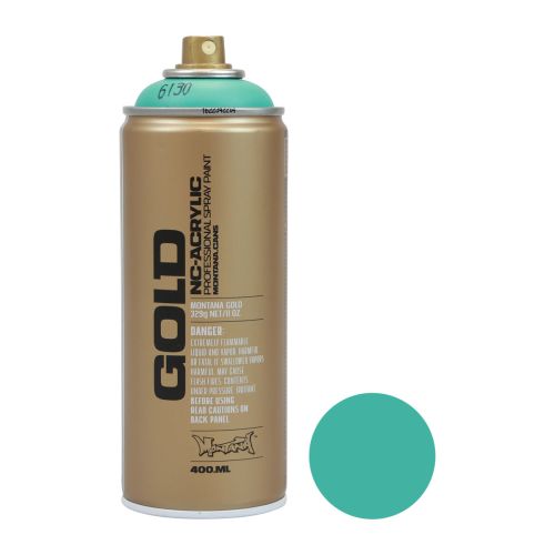 Montana GOLD Acrylic Professional Spray Paint 400 ml - Shock Green Dark