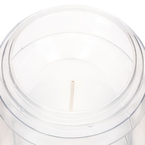 Grave candle lantern with black lid 23cm | Floristik24.ie