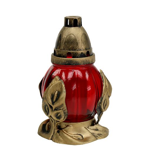 Grave light red Ø12.5cm H19.5cm 6 pcs