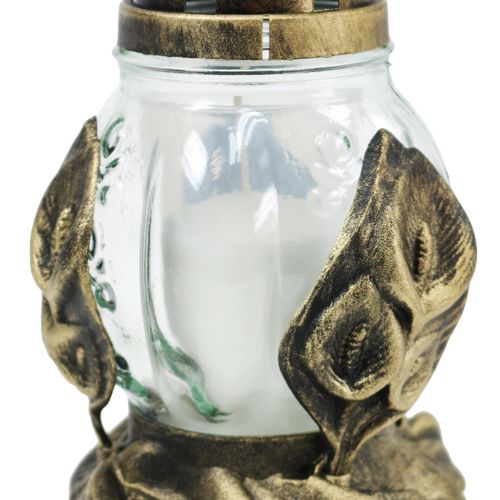 Floristik24 Grave light Ø12.5cm H19.5cm white 6pcs