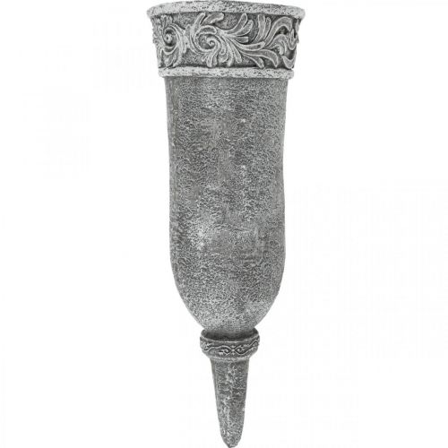 Floristik24 Grave ornaments Mourning flowers Grave vase with ground spike L24cm