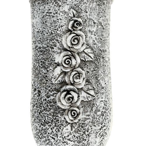 Floristik24 Grave ornaments funeral flowers, grave vase with ground spike L19cm