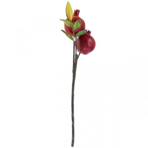 Floristik24 Decorative branch pomegranate decoration, decorative fruit, decorative pomegranate 39cm