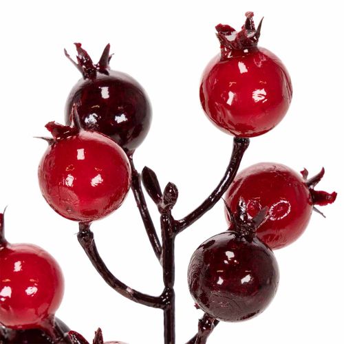 Artificial pomegranate branch