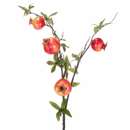 Artificial pomegranate branch as a fruit branch for table decoration, 68cm buy online | Floristik24.ie