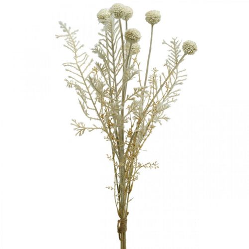 Dry grasses artificial pampas grass allium cream, beige H60cm