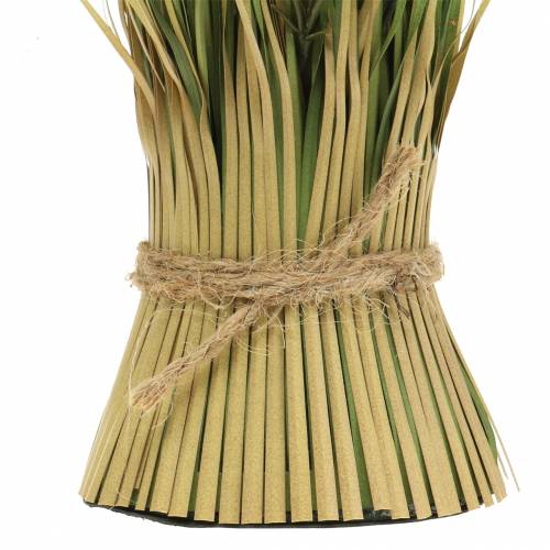 Floristik24 Grass bunch, deco grass with yarrow, autumn deco yellow, green H27cm