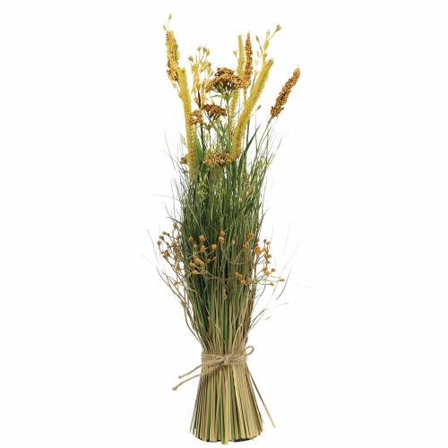 Bunch of grass autumn decoration with yarrow 64cm