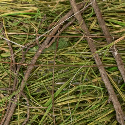 Product Easter basket, natural design, hand basket for festive home decoration, 25cm