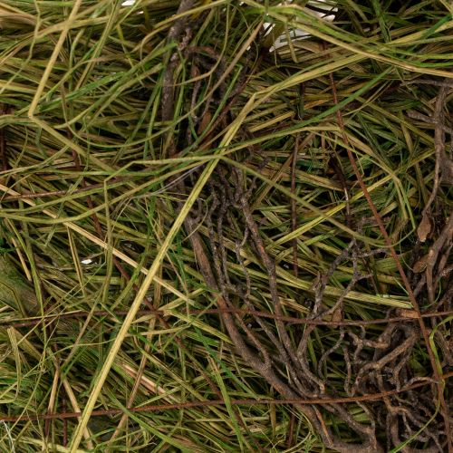 Product Decorative basket, grass weave, natural Easter decoration basket, gift basket, 29cm