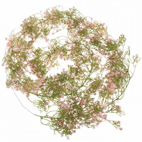 Garland gypsophila pink 180cm