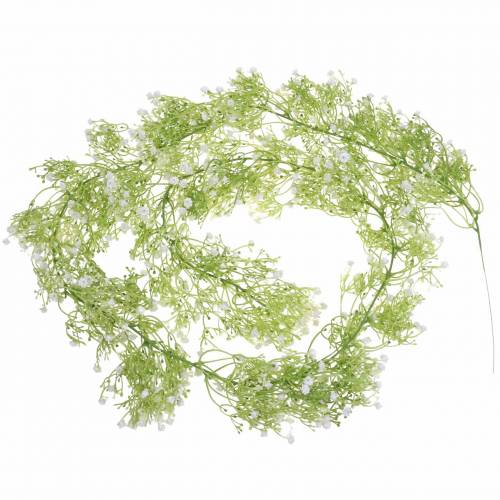 Floristik24 Garland Gypsophila White 180cm