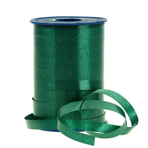 Floristik24 Curling ribbon dark green 10mm 250m