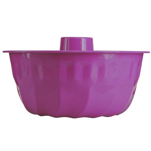 Product Bundt cake pan metal decorative cake pan purple Ø23cm H12cm