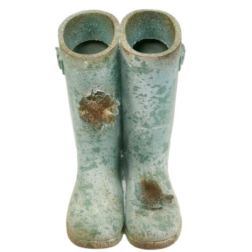 Floristik24 Plant pot pair of boots Vintage H26cm